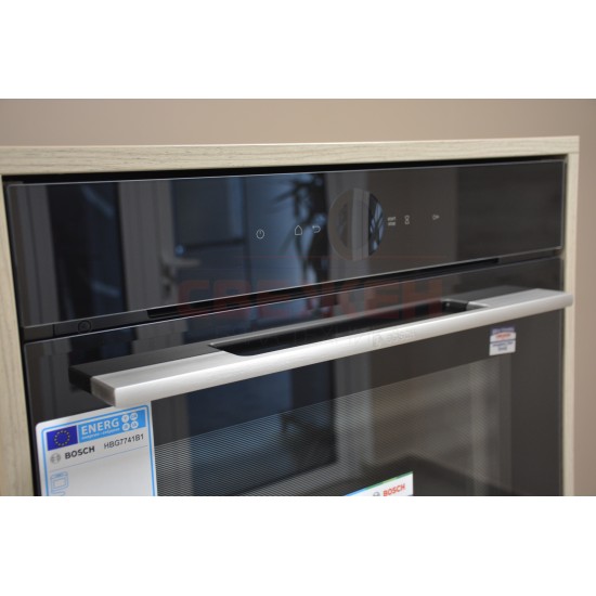Фурна за вграждане Bosch HBG7741B1 серия 8, пиролиза, Air Fry