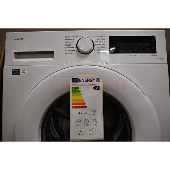 Пералня SAMSUNG WW80CGC04ATE – 8 кг, 1400 оборота, EcoBubble, Hygiene Steam, Wi-Fi