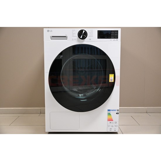 Сушилня LG RT90X7BA – 9 кг, термопомпа, енергиен клас A, AI Dry, Dual Inverter