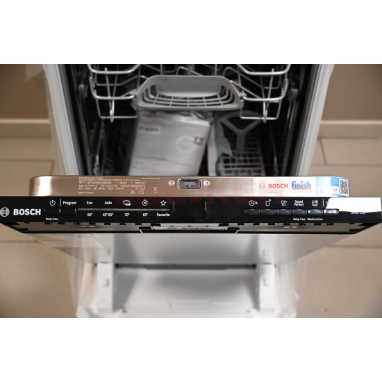Съдомиялна за пълно вграждане BOSCH SPV2IKX10E – 45 см, 9 комплекта, Home Connect, ExtraDry