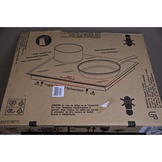 Комплект BOSCH HEB578BB4 с вагонно отваряне и индукционен плот NIF645CB5E
