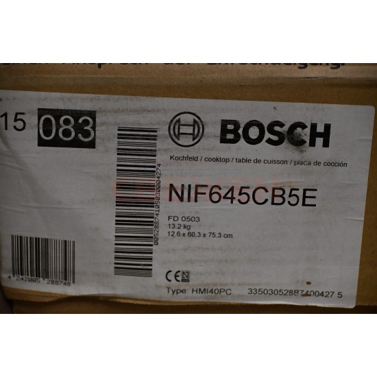 Комплект BOSCH HEB578BB4 с вагонно отваряне и индукционен плот NIF645CB5E