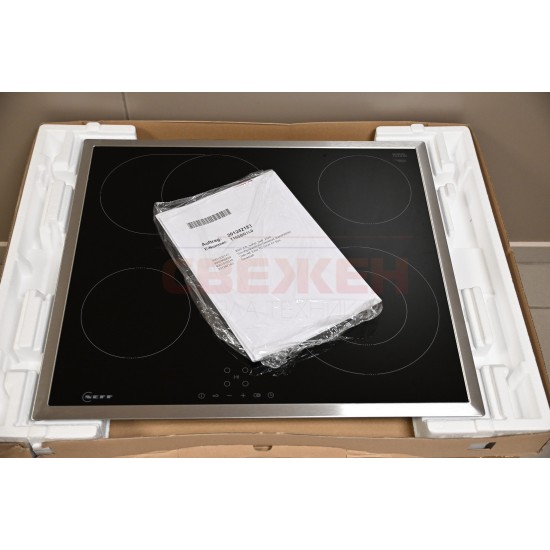 Плот за вграждане NEFF T16SBN1L0 – 60 см, керамика, TouchControl