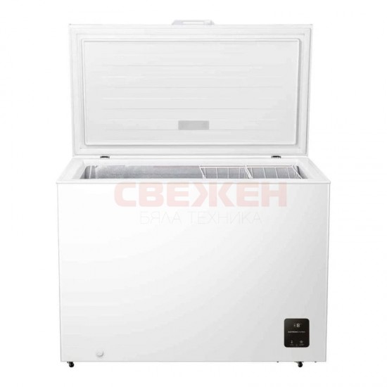Фризер ракла GORENJE FH30DAW – 297 л, FreezeProtect до -15°C и инверторен компресор