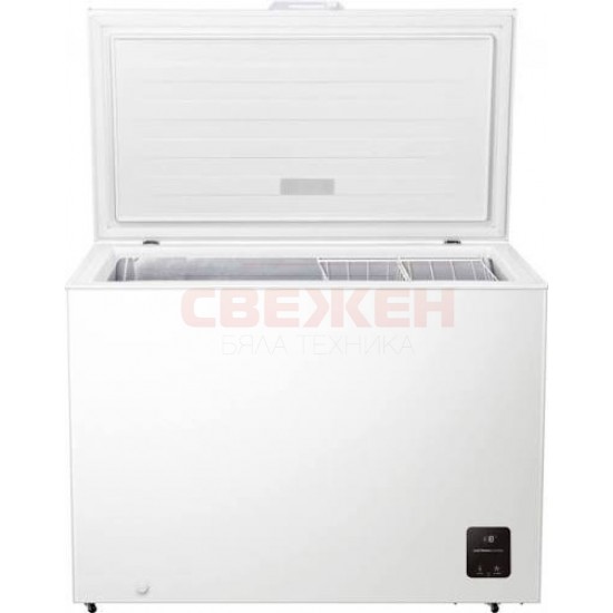 Фризер ракла GORENJE FH30DAW – 297 л, FreezeProtect до -15°C и инверторен компресор