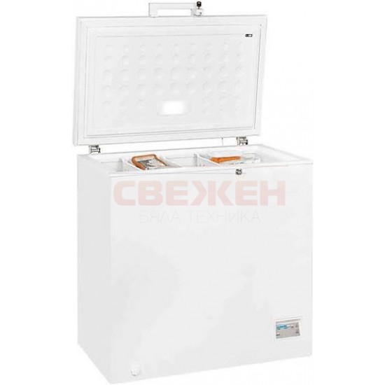 Фризер ракла OK. OFZ 141 C W – 198 л, клас C, 126 kWh/год. и бързо замразяване
