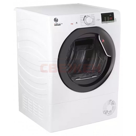 Сушилня с термопомпа Hoover HLE H8A2DKEX-84 – 8 кг, H-DRY 300 LITE, AquaVision