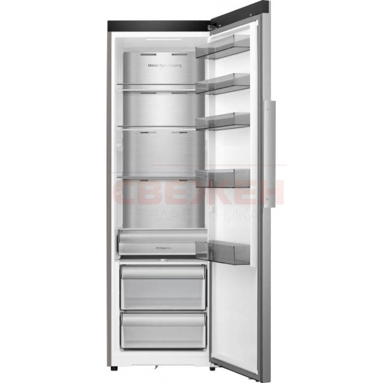 Хладилник без фризер Hisense RL3K370SAIE инокс – 347 л, Metal-Tech Cooling, Wi-Fi Хладилник без фризер Hisense RL3K370SAIE инокс – 347 л, Metal-Tech Cooling, Wi-Fi