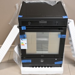 Готварска печка с пиролиза и индукционен плот AEG CIB6499APB