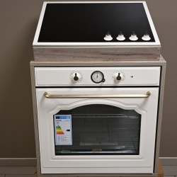 Комплект ретро фурна с плот Gorenje BOS67371CLI и Gorenje EC642CLI 