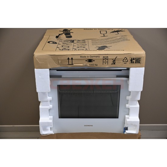 Бяла фурна за вграждане SIEMENS HB774G1W1 iQ700, Пиролиза