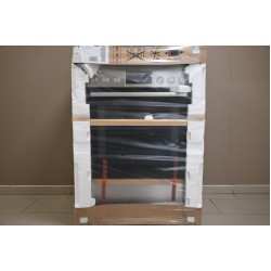 Свободностояща печка BOSCH HKS79U250 Serie 6 – пиролиза, телескопични водачи и 63 л фурна
